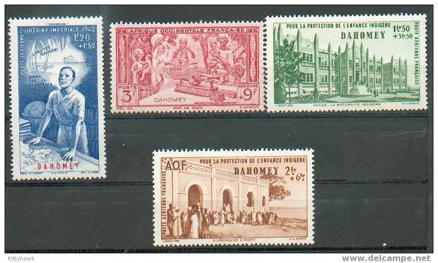 DAH 27 - YT PA 6 à 9 * - Unused Stamps
