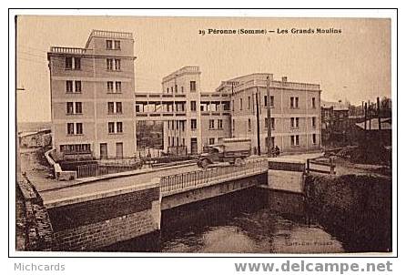 CPA 80 PERONNE - Les Grands Moulins - Peronne