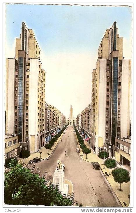 VILLEURBANNE AVENUE HENRI BARBUSSE LES GRATTES CIEL - Villeurbanne