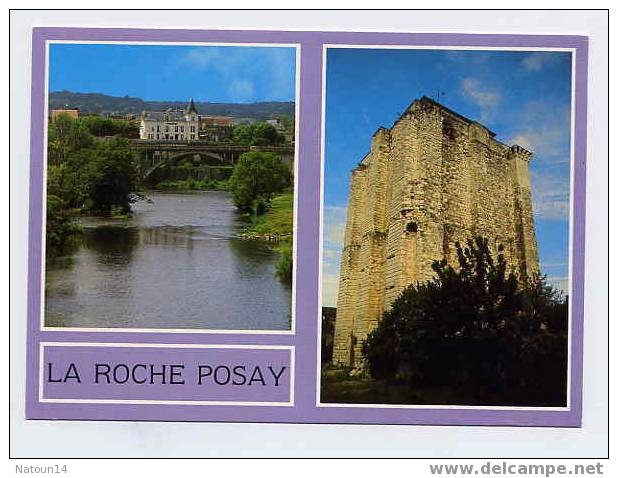 Cpm Multivues, La Roche Posay, Pont Tour Medievale XII - La Roche Posay