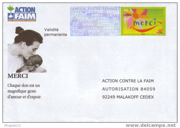 Action Faim Timbre Merci 06P306 - Prêts-à-poster:reply