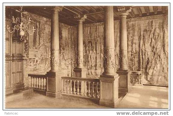 Gaasbeek - Château De Gaesbeek Lez-Bruxelles - La Salle Des Archives - Escalier Dit De Hornes. Tapisseries Bruxelloises - Lennik
