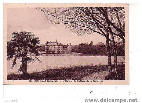 MISSILLAC  -  N° 826 -  L´Etang Et Le Château De La BRETESCHE - Missillac