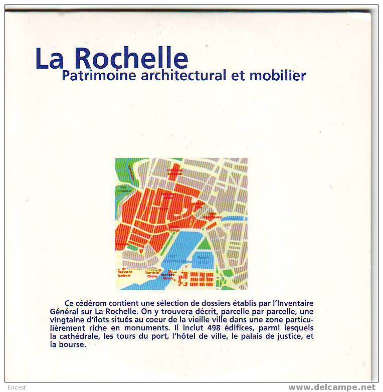 CEDEROM SUR  LA ROCHELLE (architecture) - CD