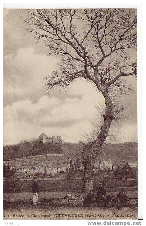 CPA De Chevreuse (  Yvelines 78 ): Vallée De Chevreuse. Panorama. - Chevreuse