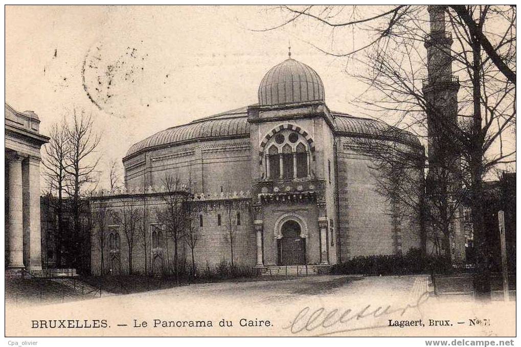 BEL BRUXELLES BRUSSEL Panorama Du Caire, Mosquée, Ed Lagaert 71, 1903 - Panoramische Zichten, Meerdere Zichten