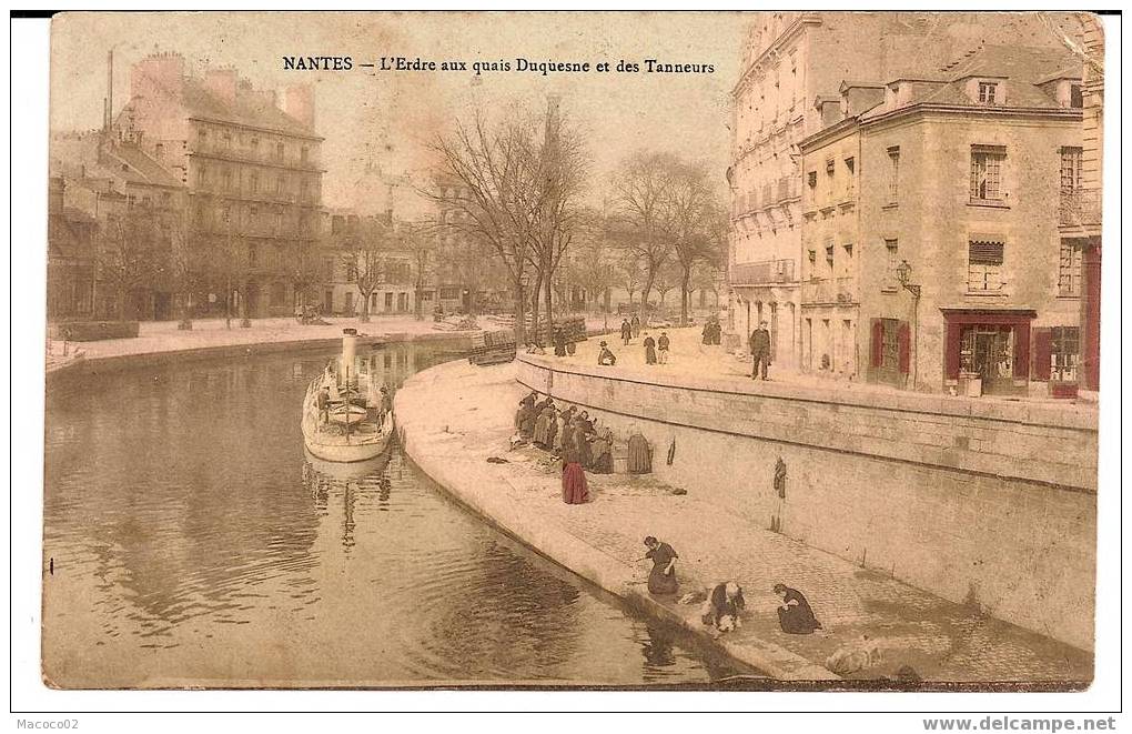 Nantes Dpt44 L´Erdre Aux Quais Duquesne Et Des Tanneurs "Chocolat Et Berthelot" - Nantes