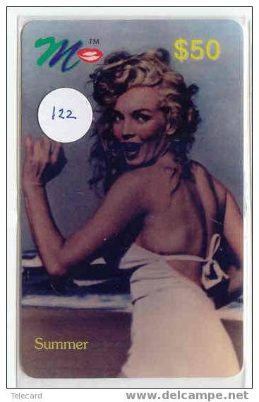 MARILYN MONROE Op Telefoonkaart (122) - Personnages