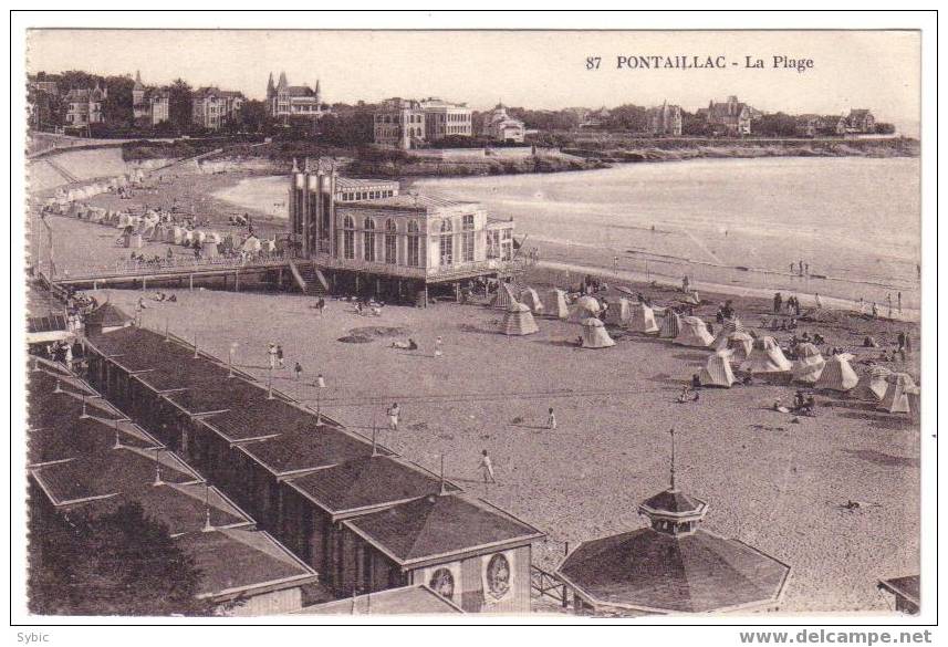 PONTAILLAC - La Plage - Pont-l'Abbé-d'Arnoult