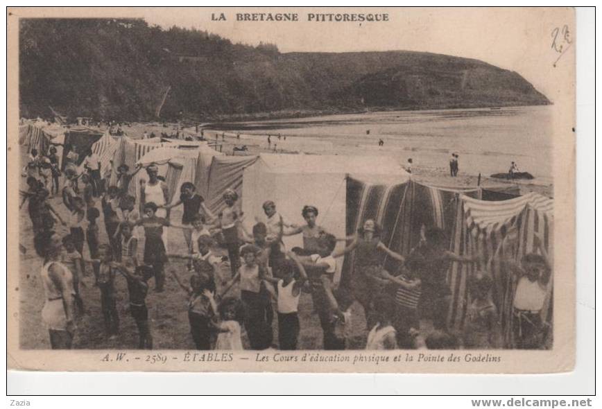 22.039/ ETABLES - Les Cours D'éducation Physique Et La Pointe Des Godelins - Etables-sur-Mer