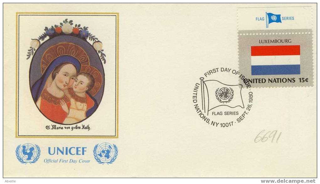 6691  FDC U.N. - Briefe