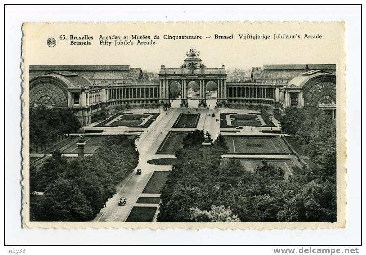 - BRUXELLES . ARCADES ET MUSEES DU CINQUANTENAIRE - Musea