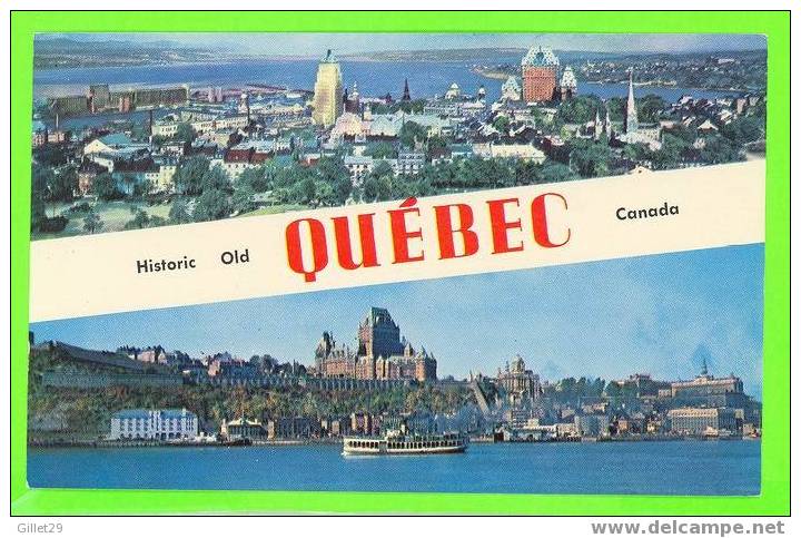 QUÉBEC - VUE GÉNÉRAL DE LA VILLE - PROVINCIAL NEWS - - Québec - La Cité