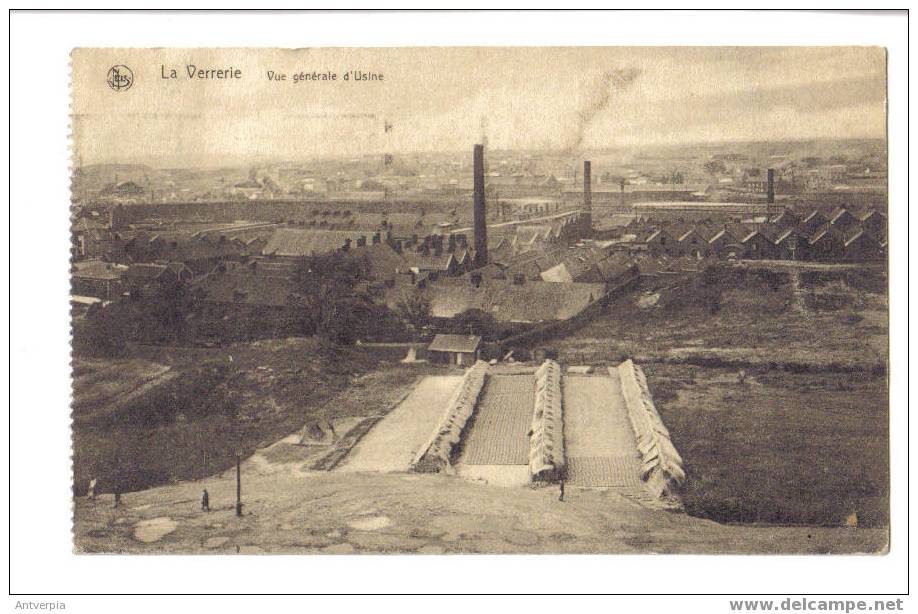 La Verrerie (vue Générale D'usine) 1924 - Industrie