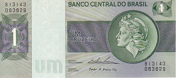 BRESIL   1 Cruzeiro   Non Daté (1975)   Pick 191Ab   ***** BILLET  NEUF ***** - Brasilien