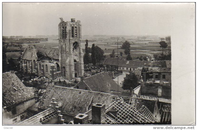 BECELAERE - Duitse Fotokaart - Panorama Met Kerk - Zonnebeke