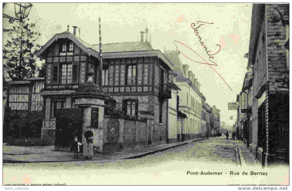 PONT-AUDEMER - Rue De Bernay - Pont Audemer