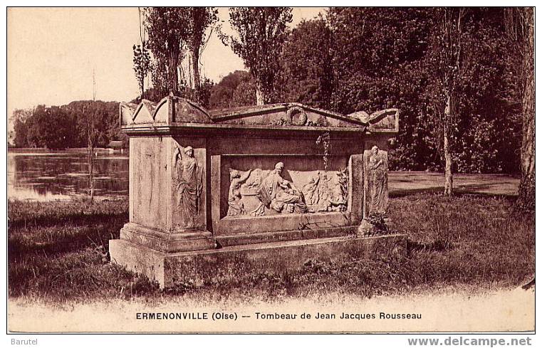 ERMENONVILLE - Tombeau De Jean-Jacques Rousseau - Ermenonville