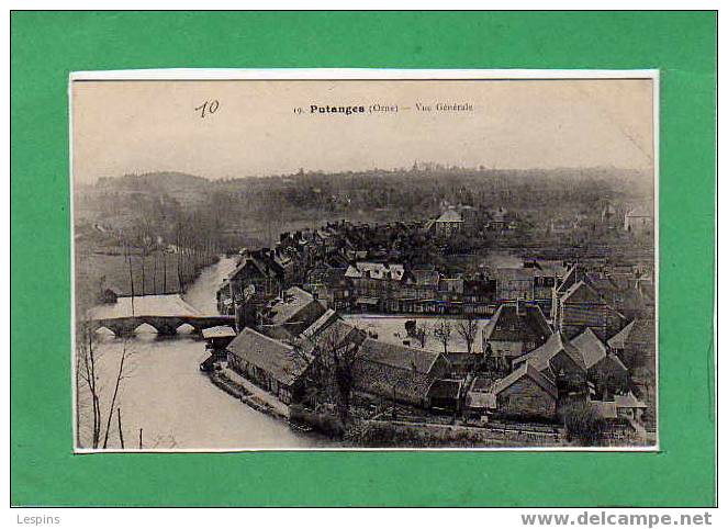 PUTANGES --  Vue Générale - Putanges