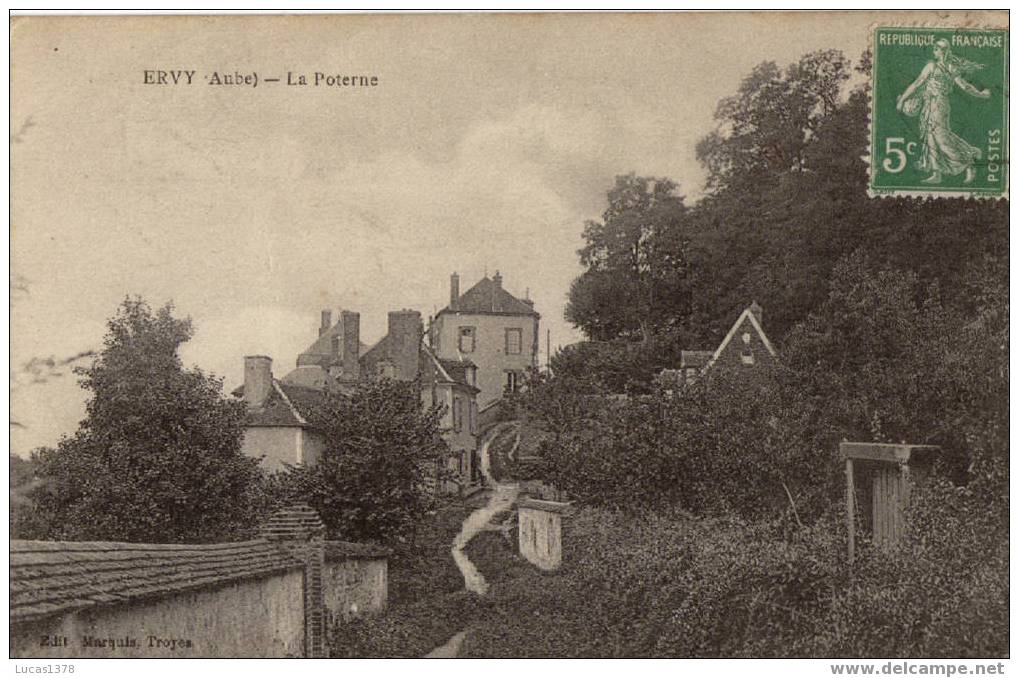 10 / ERVY / LA POTERIE / CIRC 1915 / RARE ++ - Ervy-le-Chatel