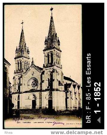 85 Les Essarts - 217. VENDEE - Les Essards. L'Eglise - Eglise - Eglise - Cpa -  /  D85D  K27198K  C85084C - Les Essarts