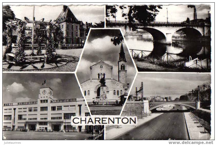 Charenton Multi Vue Cpsm Bon état - Charenton Le Pont