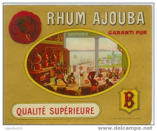 761 / ETIQUETTE DE RHUM EXTRA GRAND AROME - Rhum