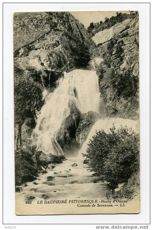 - BOURG D'OISANS . CASCADE DE SARENNES - Bourg-d'Oisans