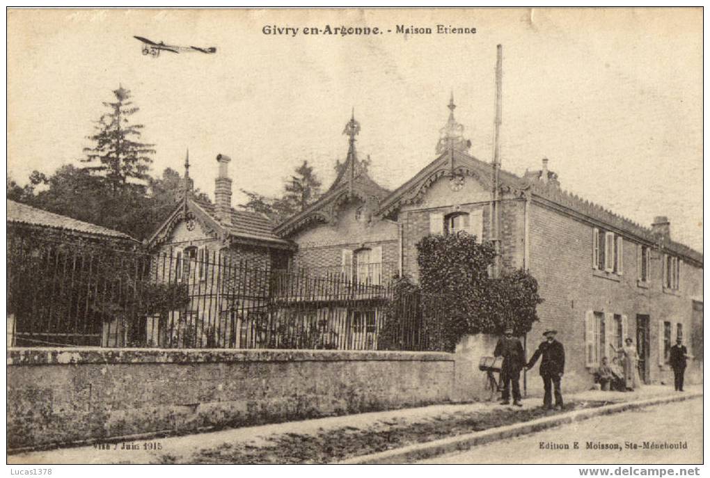 51 / GIVRY EN ARGONNE / MAISON ETIENNE - Givry En Argonne