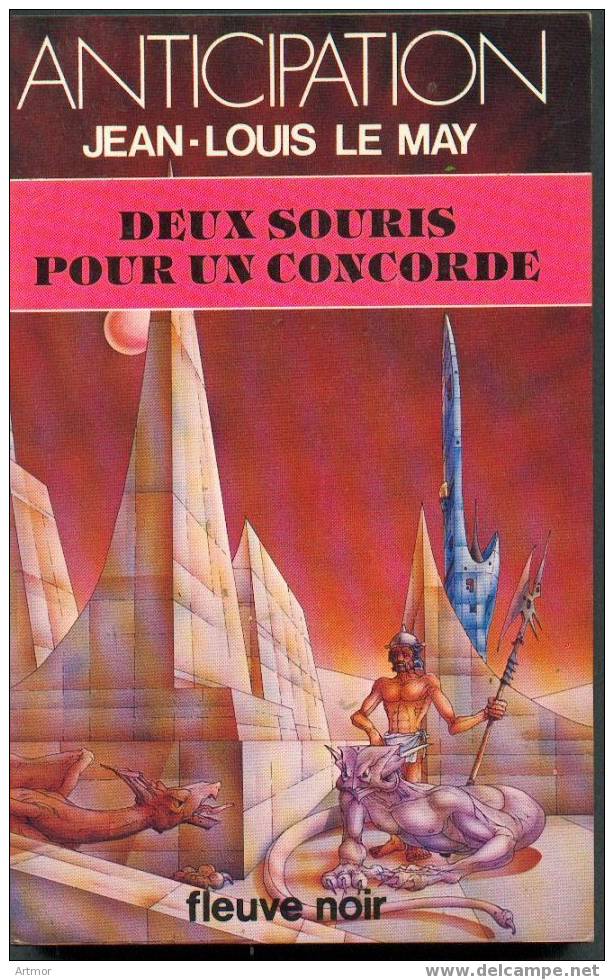 FNA  N° 1015 - 1980 - LE MAY - DEUX SOURIS POUR UN CONCORDE - Fleuve Noir