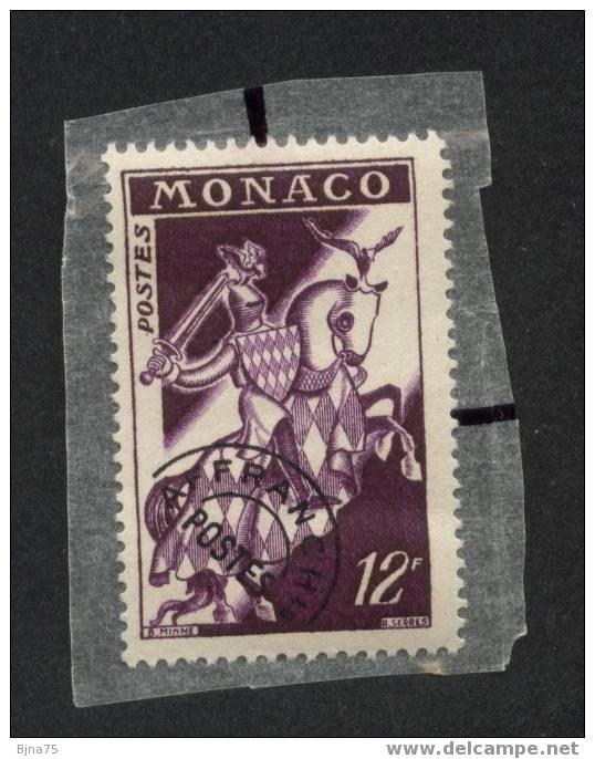 MONACO Préoblitérés  N° 13   -   Cote 2.40 Euro   - Sur Fragment Du Courrier D'expédition - Voorafgestempeld