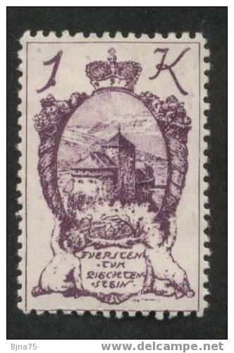 LIECHTENSTEIN 1920   N° YT  35**  -   Cote 1.50 Euro   -  MNH - Unused Stamps
