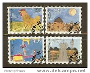 BOPHUTHATSWANA 1989 CTO Stamp(s) 218-221 Child Art # 6280 - Other & Unclassified