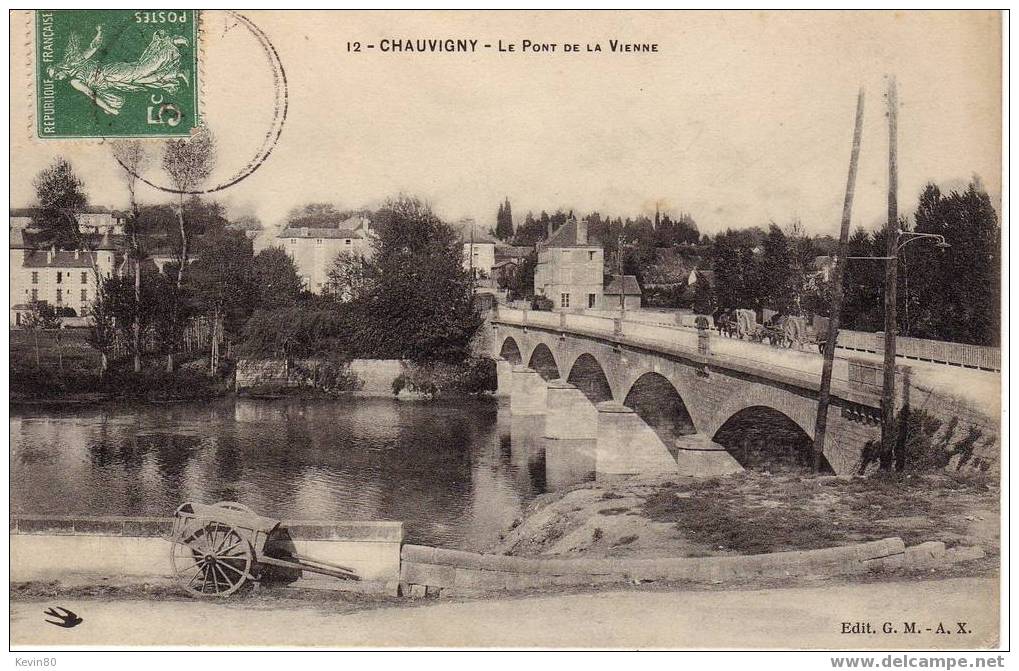 86 CHAUVIGNY Le Pont De La Vienne - Chauvigny