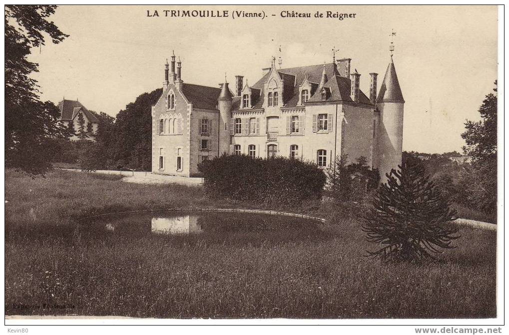 86 LA TRIMOUILLE Château De Reigner - La Trimouille