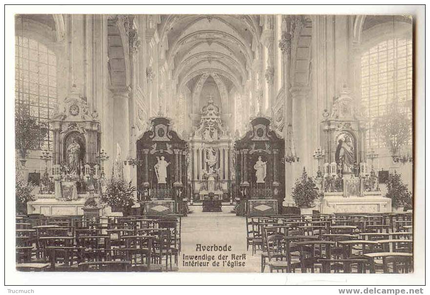 8376 - AVERBODE - Intérieur De L' Eglise - Scherpenheuvel-Zichem