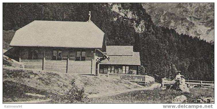 SUISSE / LES  PLANS - SUR - BEX ( Charmant Hameau Du Canton De VAUD ) / CHAPELLE  CATHOLIQUE ( Carte En EXCELLENT état ) - Bex