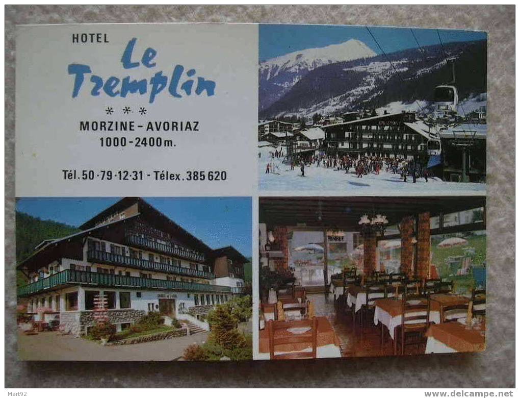 74 MORZINE AVORIAZ HOTEL LE TREMPLIN - Avoriaz