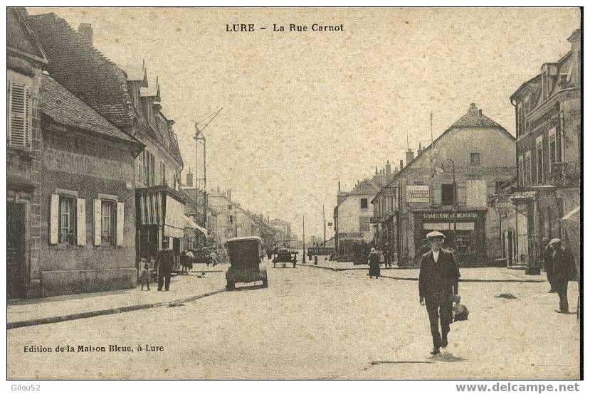 70 -Lure - La Rue Carnot - Lure