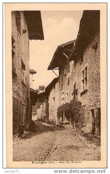 Pérouges. Rue Des Rondes - Pérouges