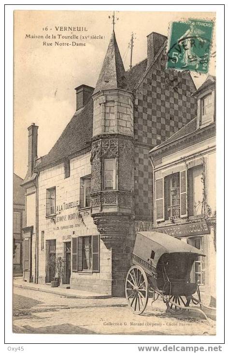 Verneuil - Maison De La Tourelle ( XVe Siècle ) - Rue Notre Dame ( Boulangerie Nicolas ) - Verneuil-sur-Avre