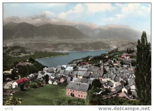 CORPS Vue Générale Et Lac Du Sautet. - Corps