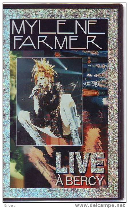 VHS MYLENE FARMER LIVE A BERCY - Concert & Music