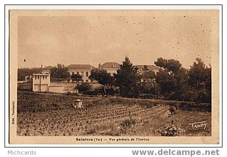 CPA 83 SALERNES - Vue Generale De L Institut - Salernes