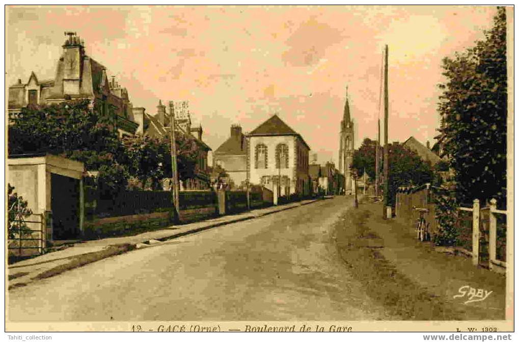 GACE - Avenue De La Gare - Gace