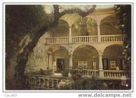 06 - CAGNES SUR MER - Cour Intérieure Du Chateau-Musée Grimaldi - Cagnes-sur-Mer