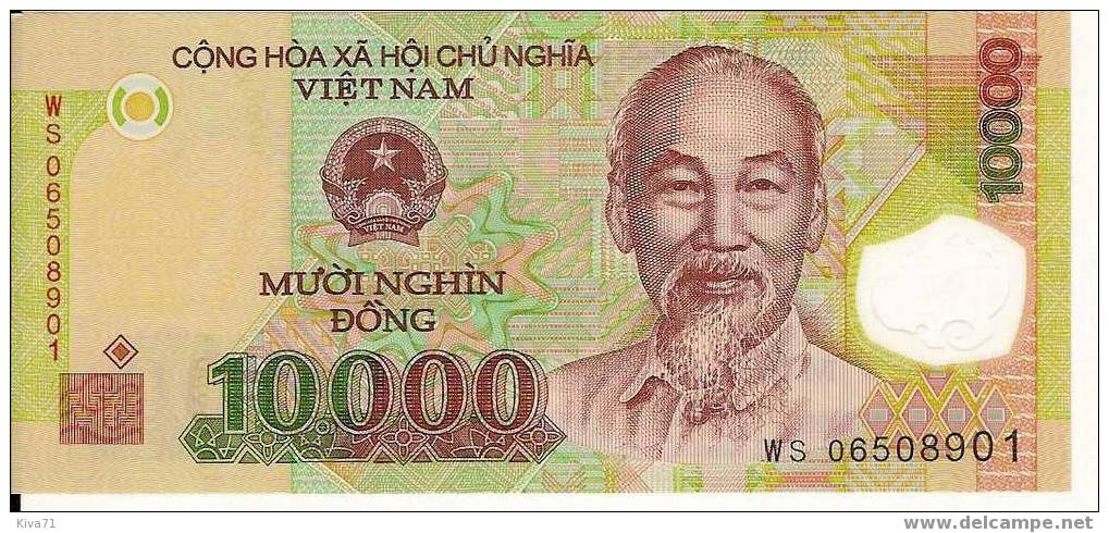 ***Nouveau*** 10 000 DÖNG  "VIET NAM"  2006 Polymer    UNC  Ro 76 78 - Viêt-Nam