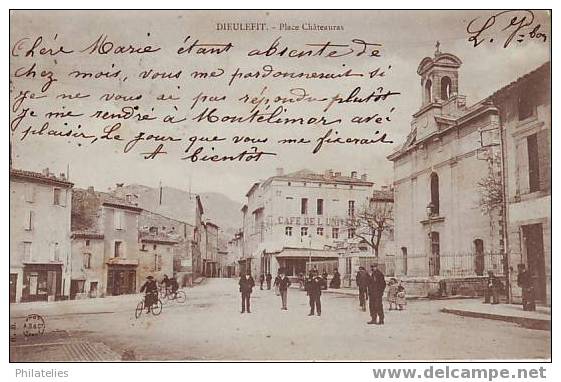 DIEULEFIT  1903 PLACE CHATEAURAS - Dieulefit