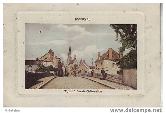 BONNEVAL   RUE DE CHATEAUDUN 1915 - Bonneval