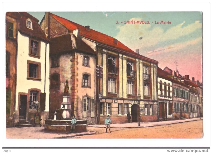 CPA---   57---Saint-Avold----MAIRIE - Saint-Avold